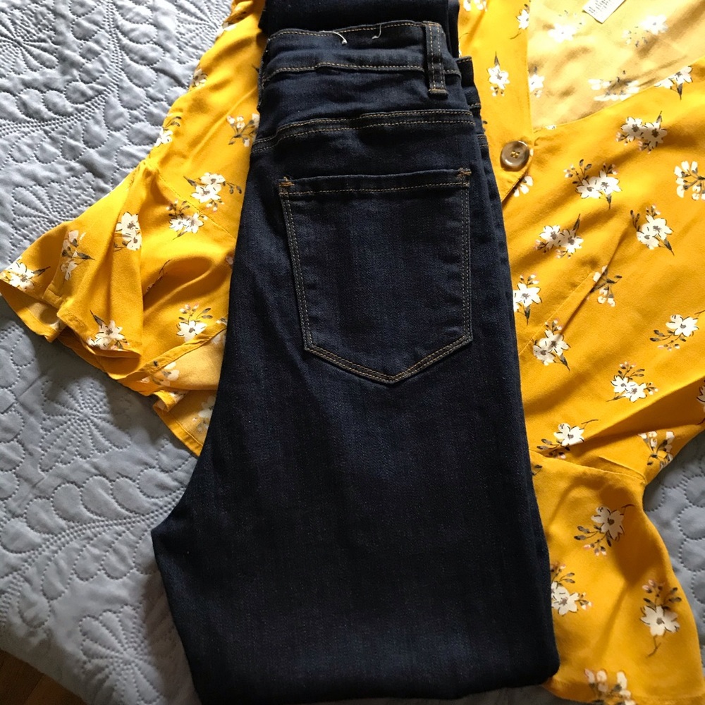 Papaya Súper high waist skinny jeans